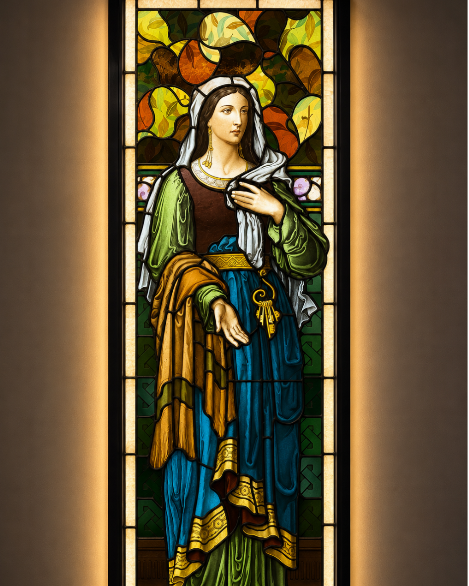 Romantic Victorian Stained Glass